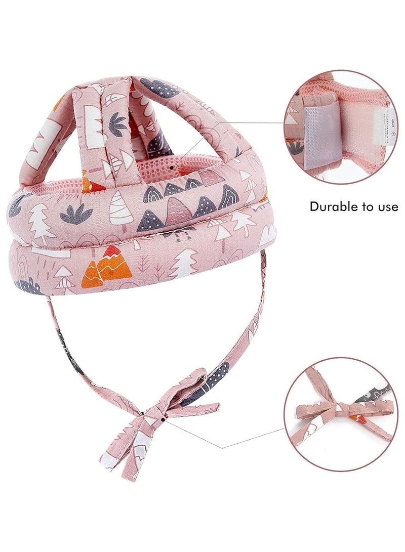 Toddler Walking Helmet Head Protector for Baby Walking No Bumps Safety Head Protective Hat Head Cushion Cap Breathable Child Safety Helmet for Running Walking Crawling - Image 5